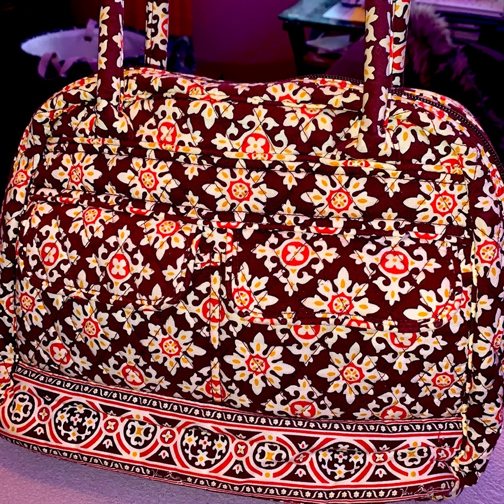 Vera Bradley Maroon design Purse